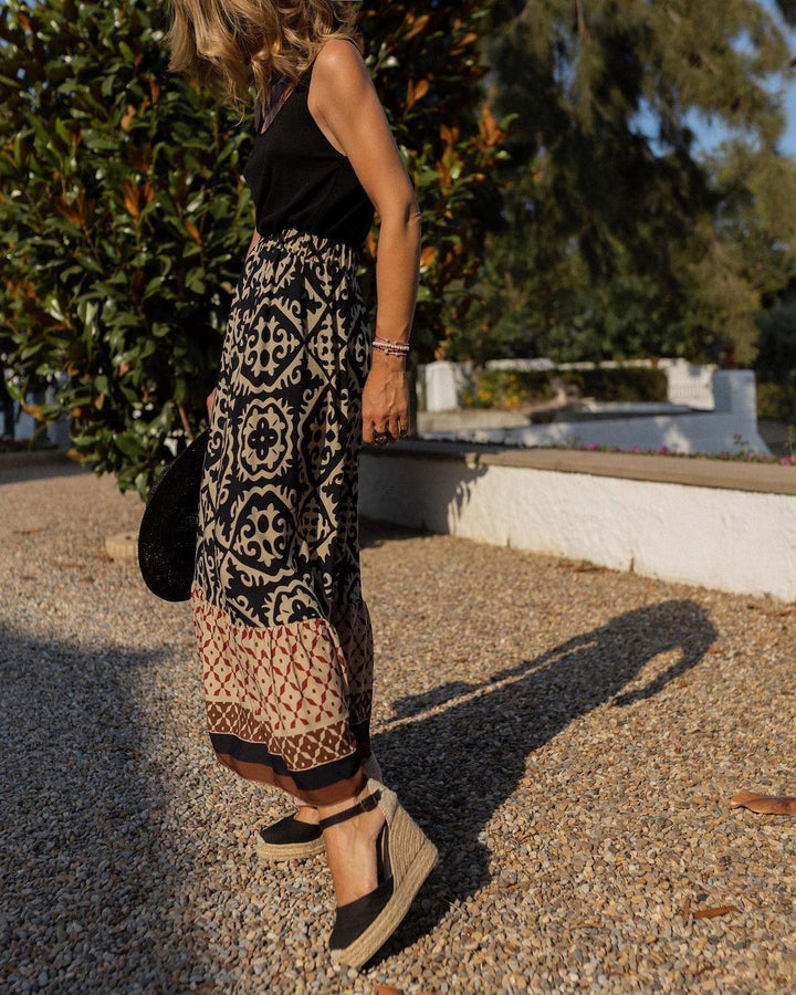 Aurora | Bohemian Long Skirt