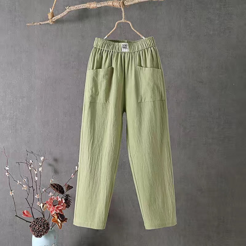 SANDRA™ | LINEN TROUSER