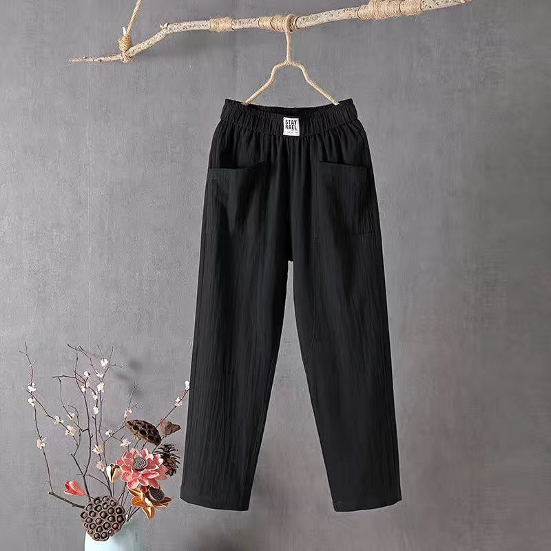 SANDRA™ | LINEN TROUSER