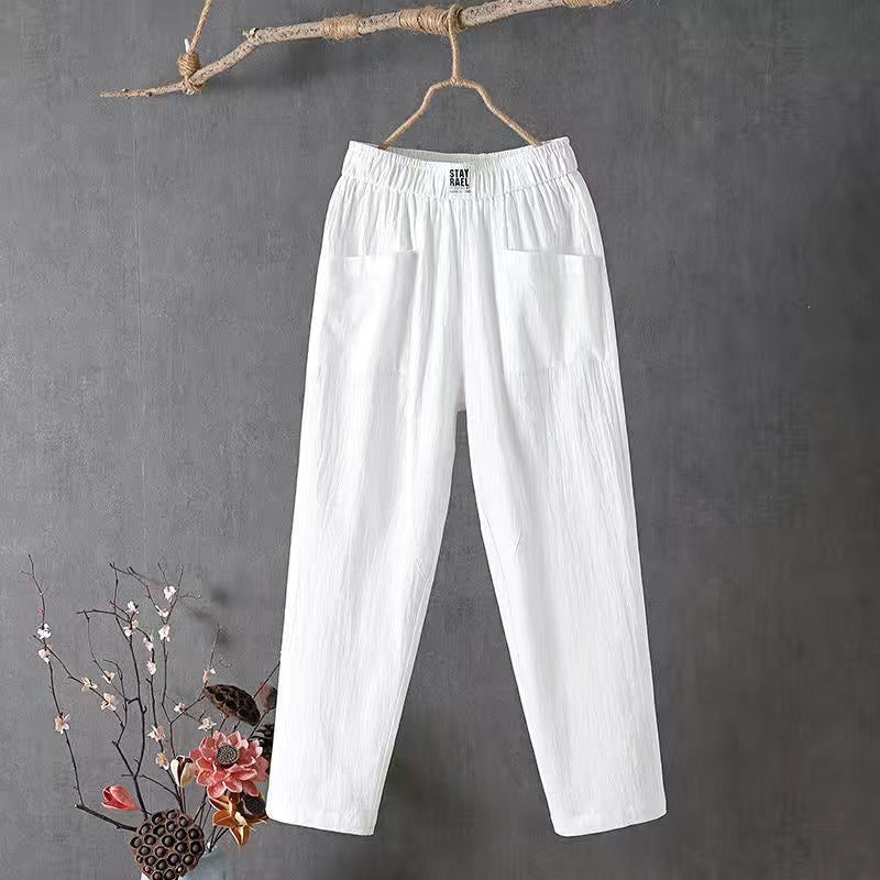SANDRA™ | LINEN TROUSER
