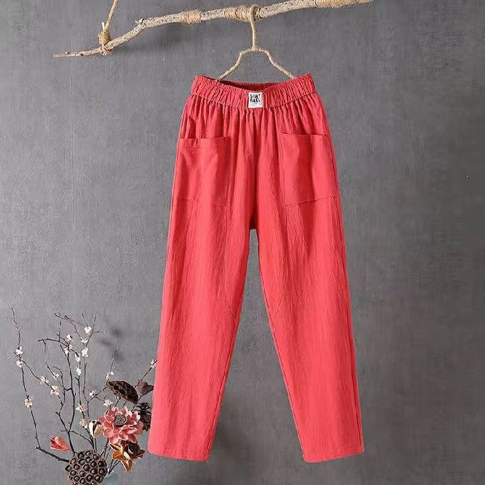 SANDRA™ | LINEN TROUSER