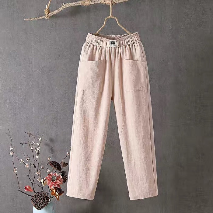 SANDRA™ | LINEN TROUSER