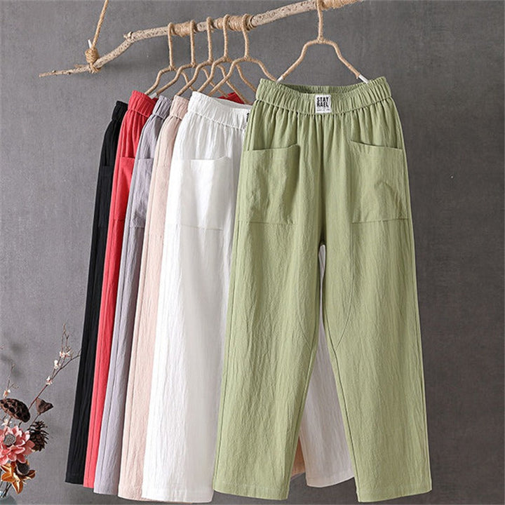 SANDRA™ | LINEN TROUSER