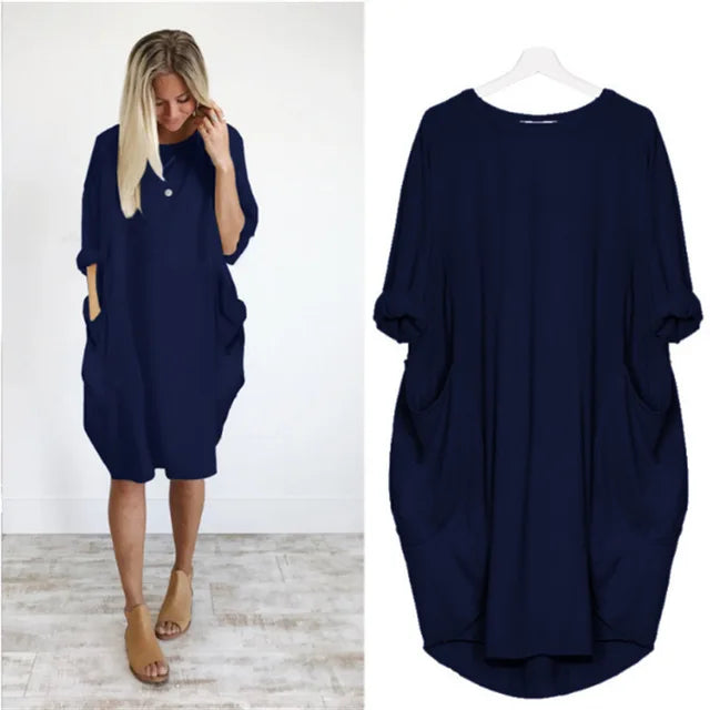 Lily | Comfortable loose-fitting dress