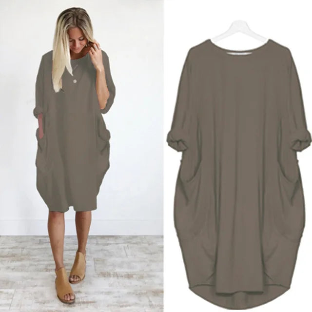 Lily | Comfortable loose-fitting dress