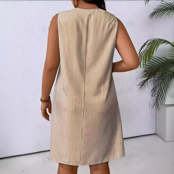 Sonia | Striped Sleeveless Dress