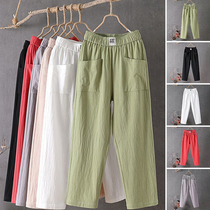 SANDRA™ | LINEN TROUSER