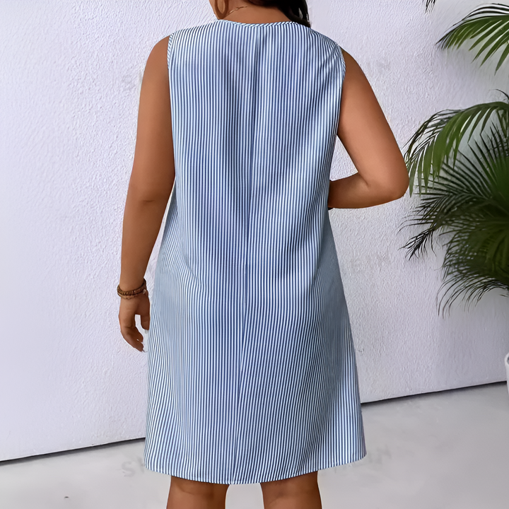 Sonia | Striped Sleeveless Dress