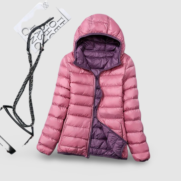 Lyra™ | New Waterproof Reversible Jacket with White Duck Down