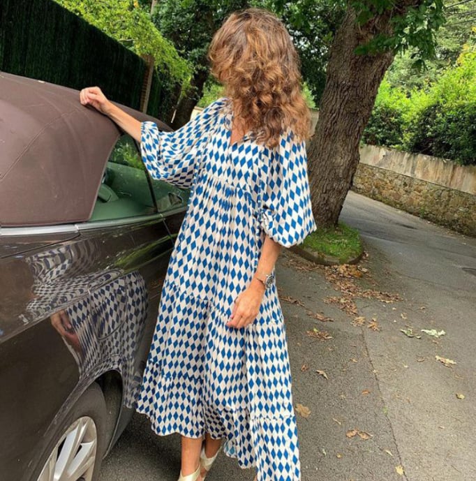 Sofia | Diamond Breeze Holiday Dress