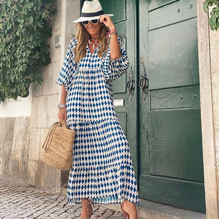 Sofia | Diamond Breeze Holiday Dress