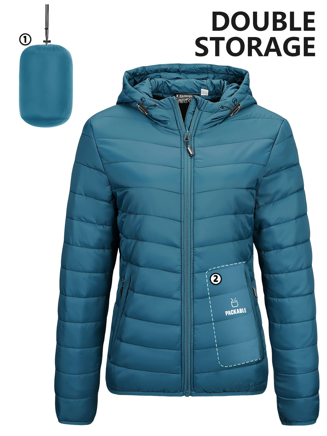 Selia™ | New Waterproof Jacket with White Duck Down